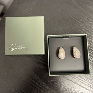 Gold Teardrop Earrings